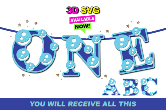3D Bubble Alphabet SVG: Bold Typography for Cricut Projects