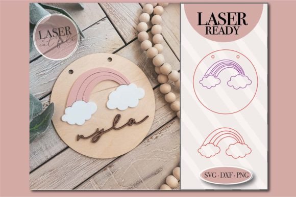 Bring Joyful Color to Your Designs with Rainbow Round Sign SVG