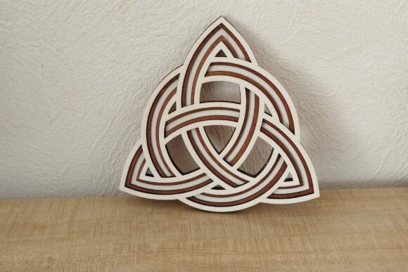 Celtic Circle Design for Laser Cut: Elegant Craft Files