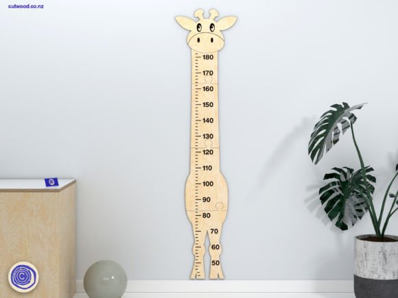 Create a Giraffe Growth Chart, Height Chart for Your Home