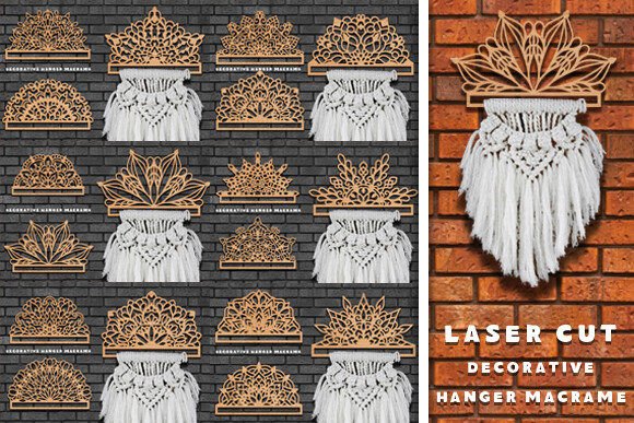 Create Stunning Wall Art with a Laser Cut Mandala Hanger