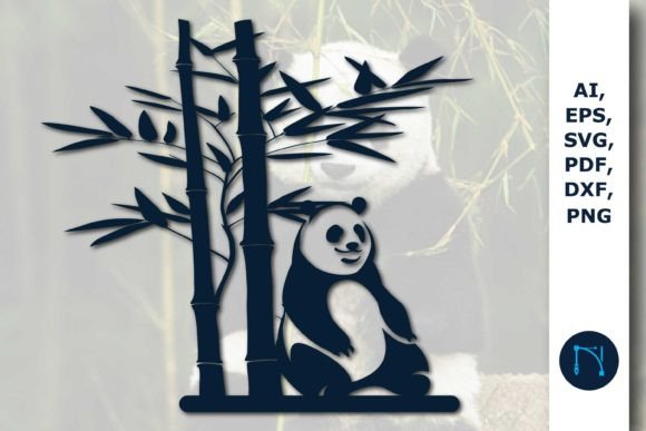 Cricut Panda with Bamboo SVG: A Creative Design Asset