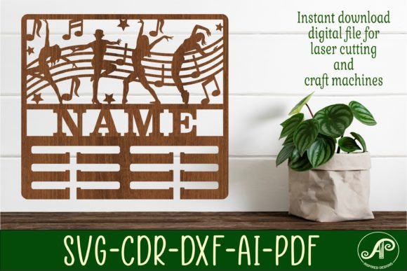 Dance Medal Holder SVG: Create Custom Laser Cut Tributes