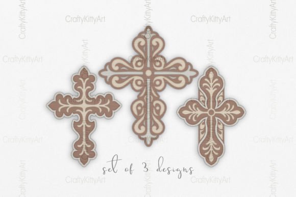 Mandala Cross 3D Layer SVG Bundle: Elevate Your Crafting
