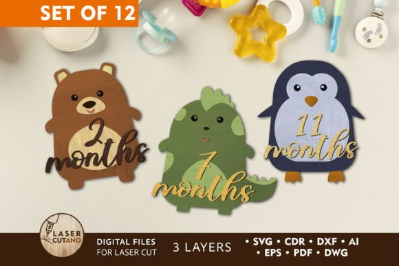 Milestone, Monthly Cards for Baby, Kids: A Creative Guide