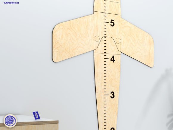 Track Little Aviators with Plane Growth Chart Wall Art