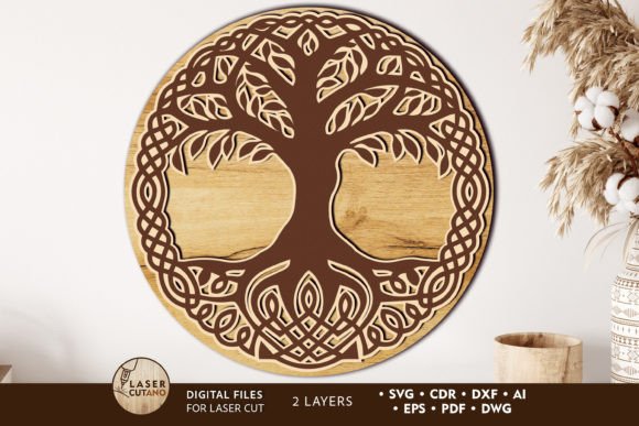 Tree of Life Wall Decoration: A Timeless Laser Cut Design